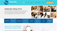 Desktop Screenshot of ebsleepclinic.com